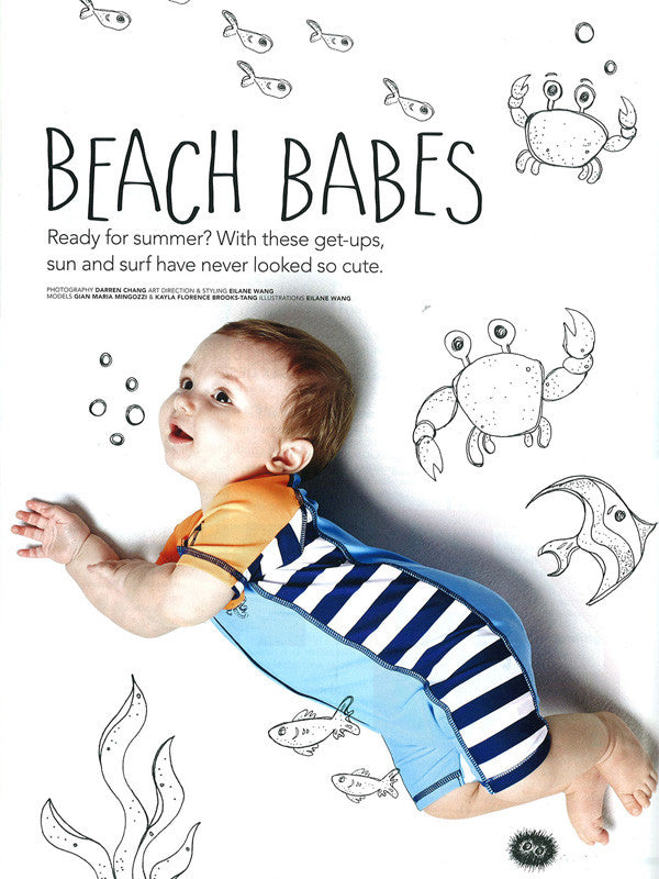 Babies Swimsuits in Young Parents May 2015