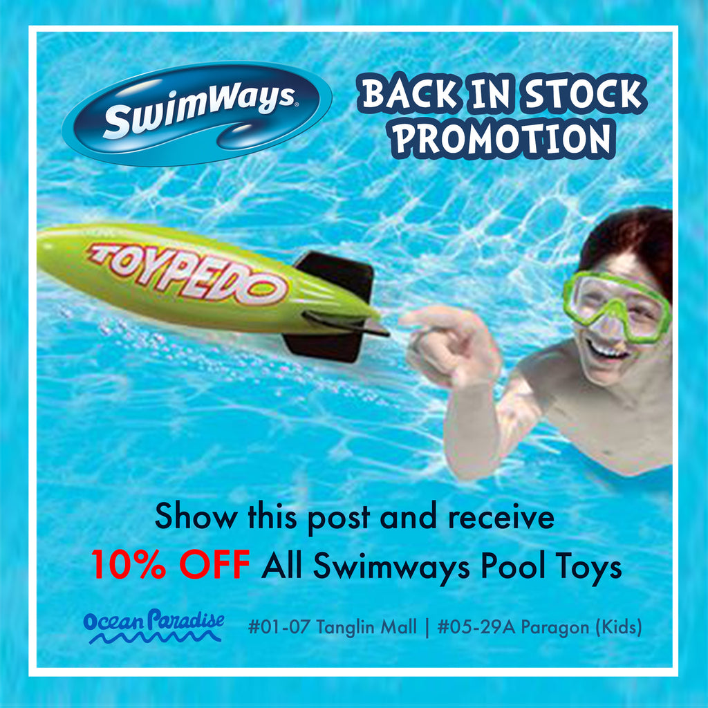 Swimways Back in Stock Promotion!