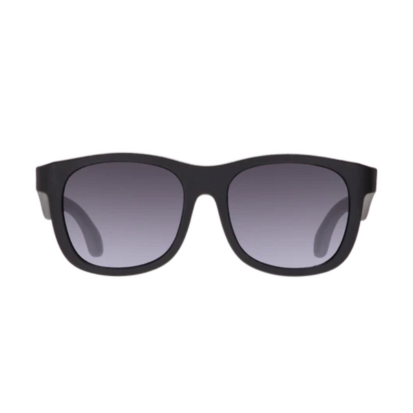 Babiators Original Navigators Smoke Lens Sunglasses Junior 0-2 Yr O-NAV001-S - Jet Black