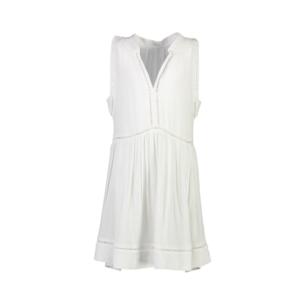 Snapper Rock White Beach Dress G17020- White
