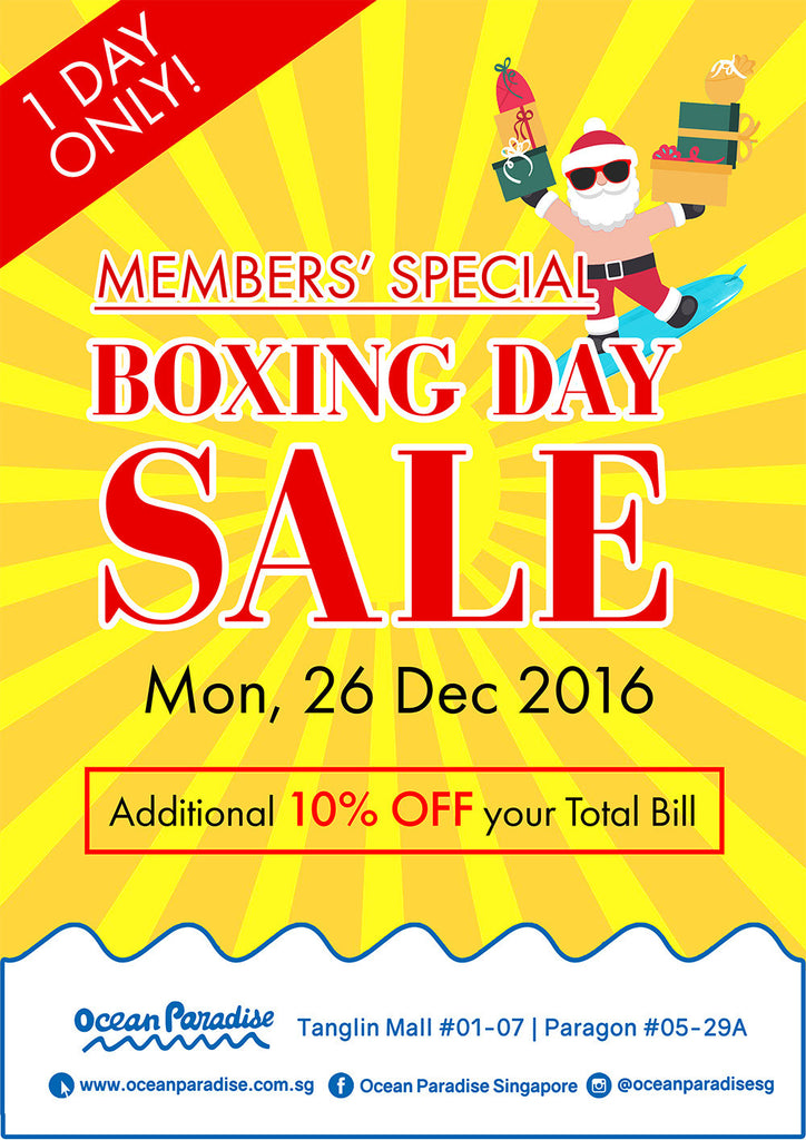 Members' Special Boxing Day Sale
