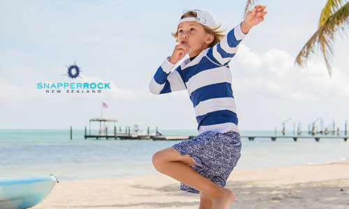 Stay Shielded with Snapper Rock UPF50+ Kids' Swimwear