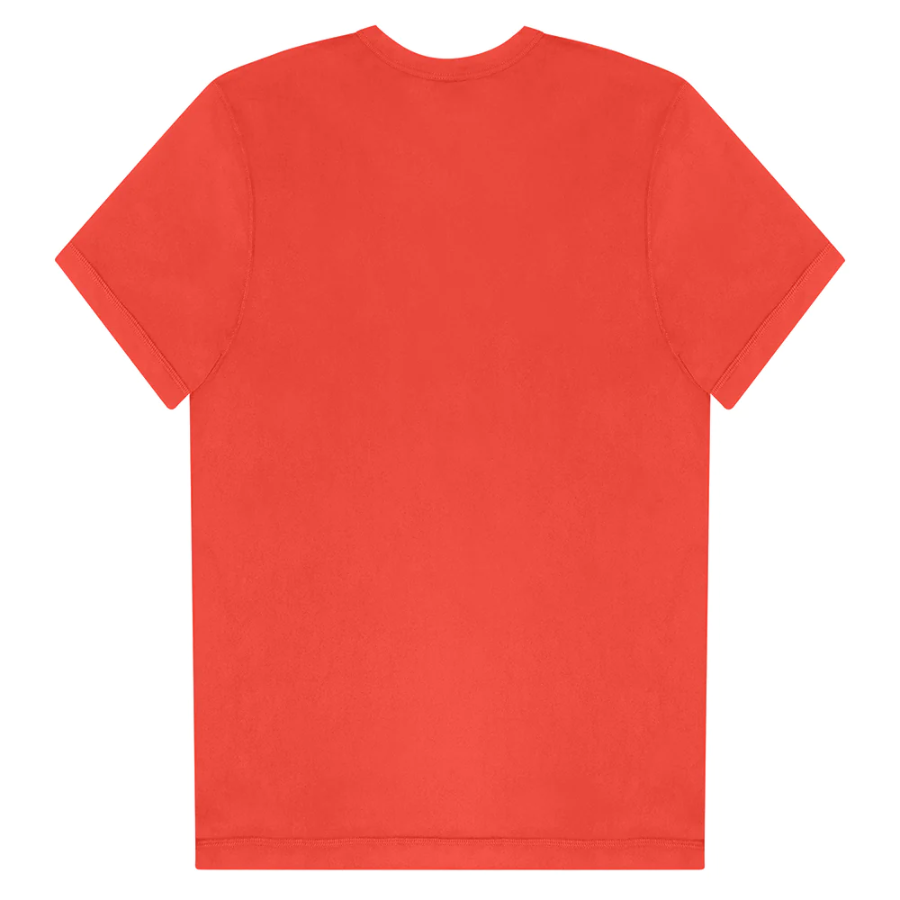 Tom & Teddy Mens Rash Tops Short Sleeves SRESS - Red