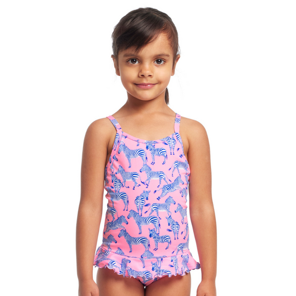 Funkita Toddler Girls Belted Frill One Piece FKS040G - Twinkle Toes