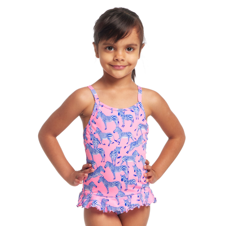 Funkita Toddler Girls Belted Frill One Piece FKS040G - Twinkle Toes