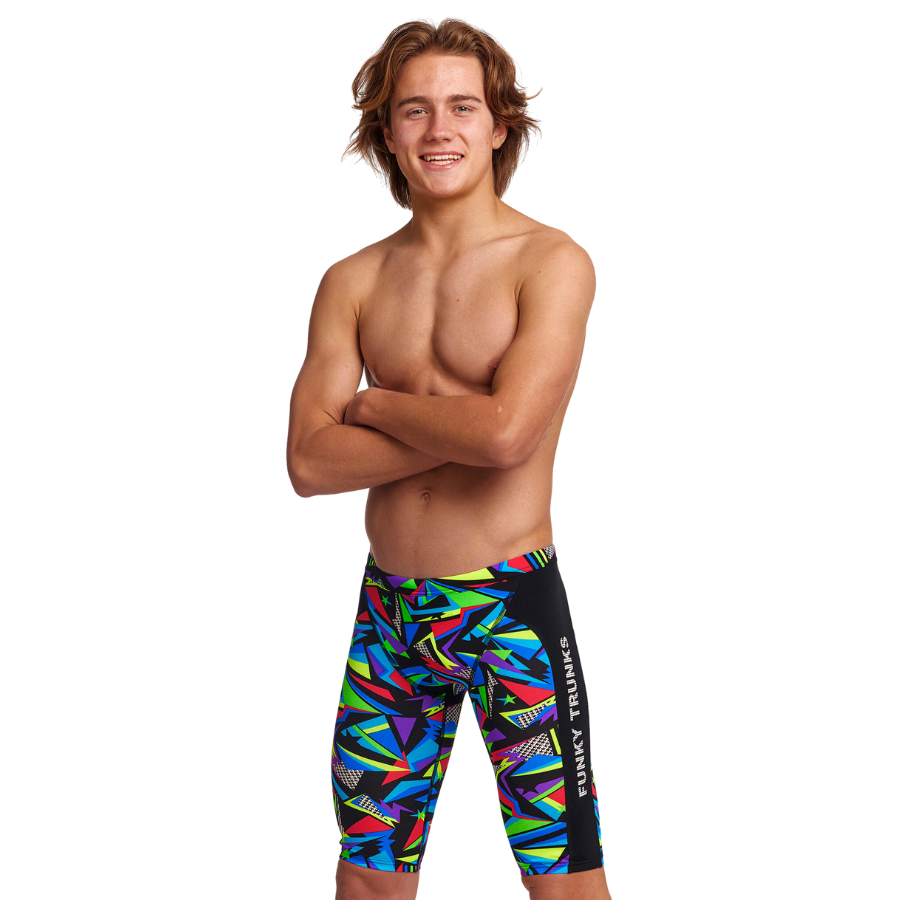 Funky Trunks Boys Training Jammers FT37B - Beat It