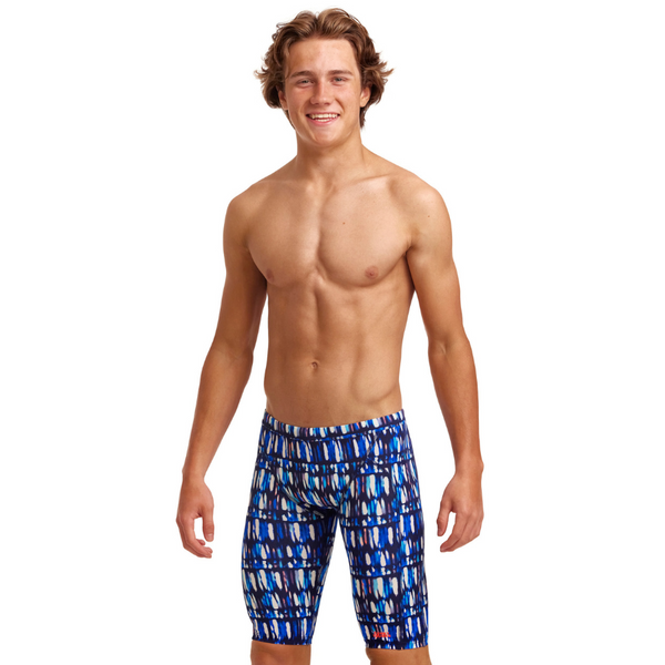 Funky Trunks Boys Training Jammers FT37B - Perfect Teeth