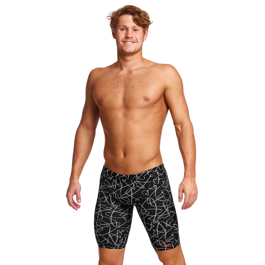 Funky Trunks Mens Training Jammers FT37M - Texta Mess