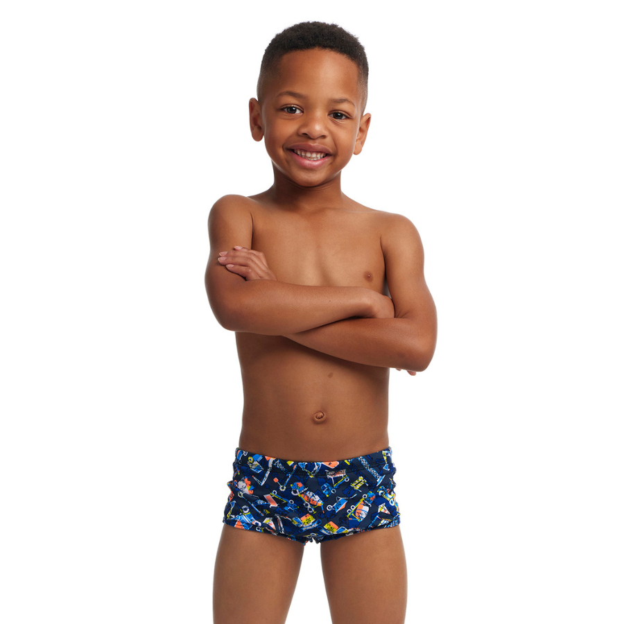 Products Funky Trunks Toddler Boys Printed Trunks FT32T - Can We Build It?