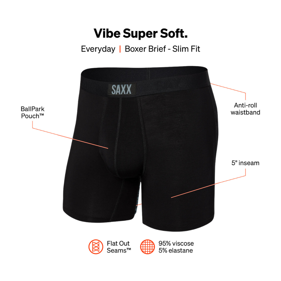 SAXX Vibe Super Soft Boxer Brief SXBM35 - BBB