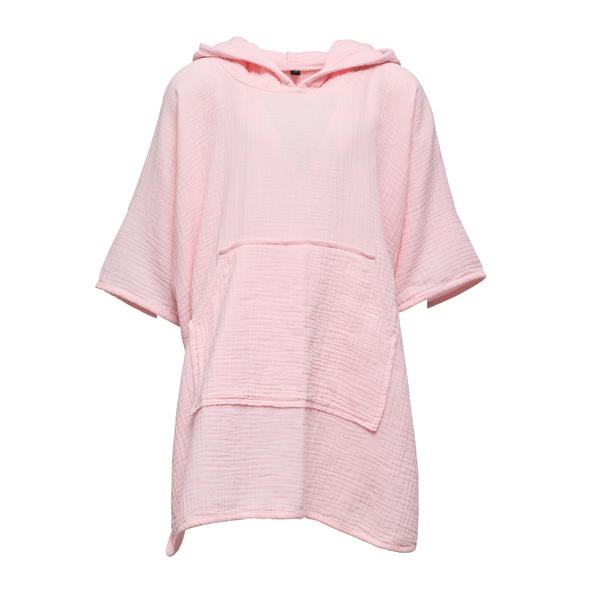 Snapper Rock Sunset Beach Poncho G19005 - Pink