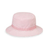 Wallaroo Hats Sawyer Girls' Sun Protective Hat - Pink Stripes