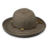 Wallaroo Hats Breton Womens Sun Hat BRE- Chocolate