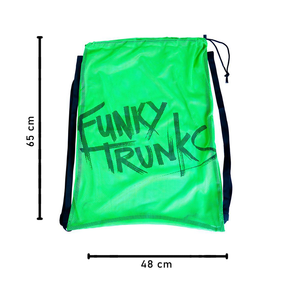 Funky Trunks Mesh Gear Drawstring Bag FTG010A- Still Brasil