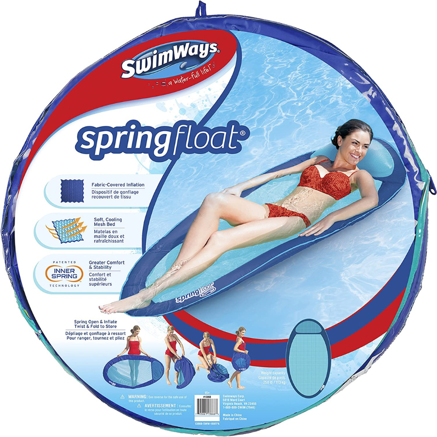 Swimways Spring Floats Solid Pack (Blue) 6060120