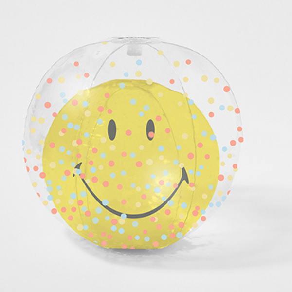 Sunnylife Inflatable Beach Ball Smiley S2PB3DSM