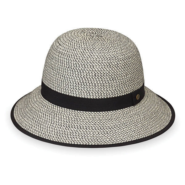 Wallaroo Hats Darby Women's Hat DARB - Ivory/Black