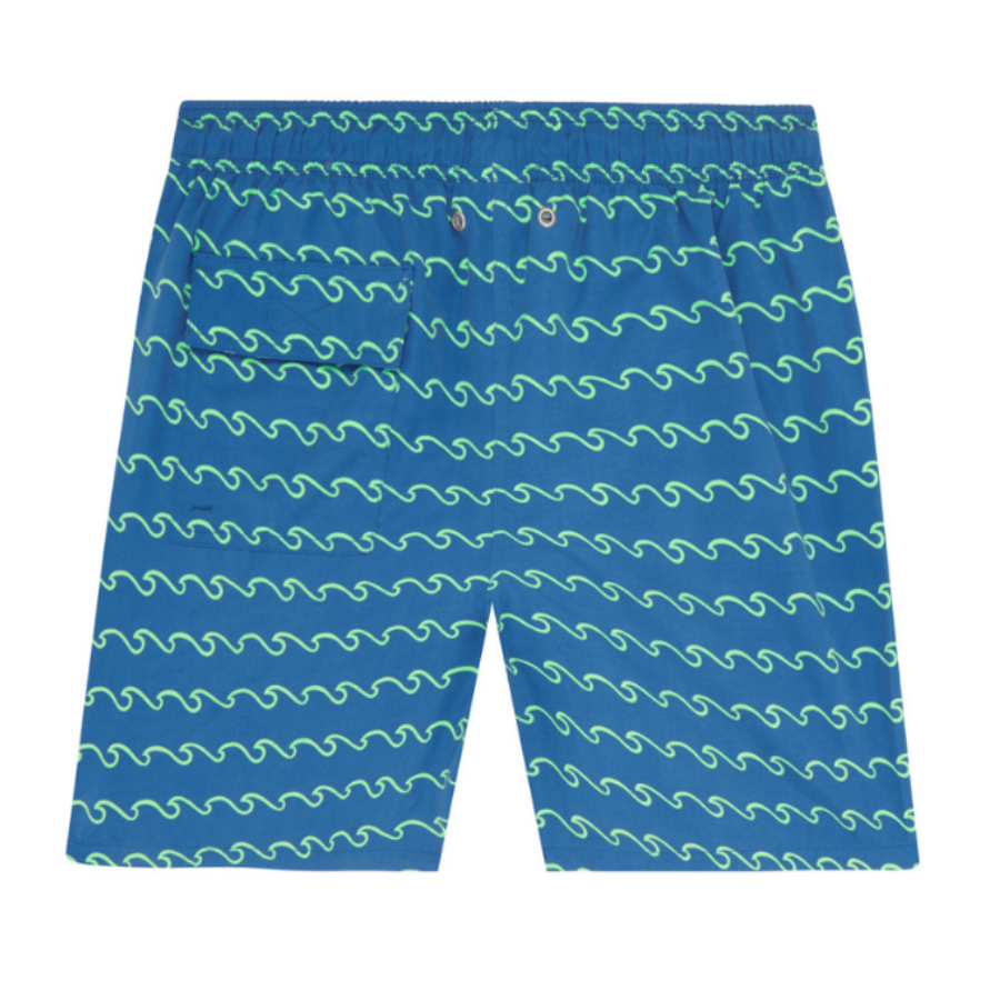 Tom & Teddy Waves Mens Swim Shorts WAVSF- Seafoam
