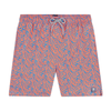 Tom & Teddy Coral Mens Swim Shorts CORBO - Mid Blue/ Orange