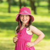 Wallaroo Hats Crocodile Kids Sun Hat CRO - Pink