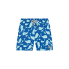 Tom & Teddy Whale Boys Swim Shorts WHANA-J - Navy/ Aqua