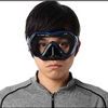 AQA Orca Soft & Sammy Dry Special Silicon Mask & Snorkel Set KZ-9001- Mt Navy/ Crystal Blue