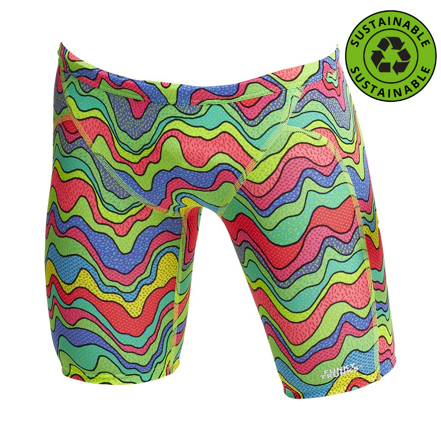 Funky Trunks Boys Sustainable Training Jammers FTS003B- Body Contour