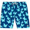 Tom & Teddy Boys Butterfly Swim Shorts BTRTR-J- Turquoise