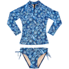 Aqua Blu Pre-Teens Rash Vest Set AG2260LR - Laurel Multi