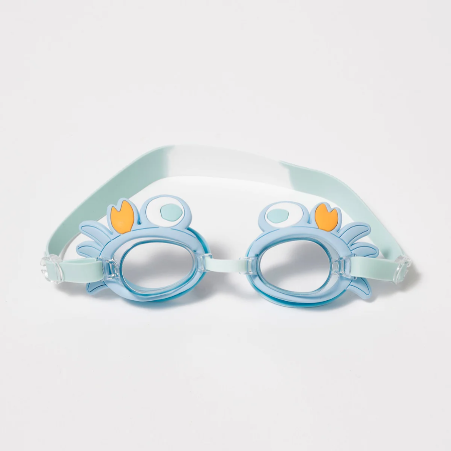 Sunnylife Mini Swim Goggles Sonny The Sea Creature Blue S3VGOGSO