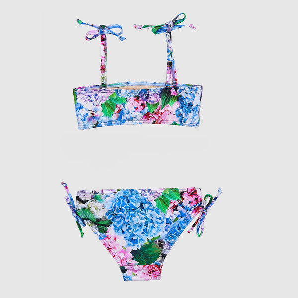 Aqua Blu Frill Bikini Set Jr AG2035BL- Blossom