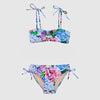 Aqua Blu Bandeau Bikini Set AG2071BL- Blossom