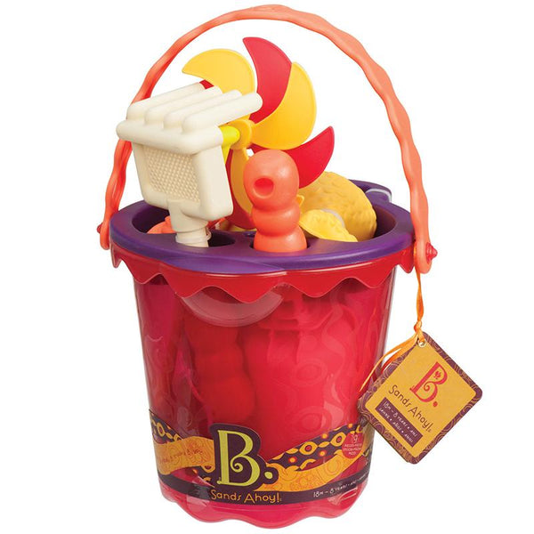 B.Toys BX1331Z Medium Bucket Set >18Mth-Mango