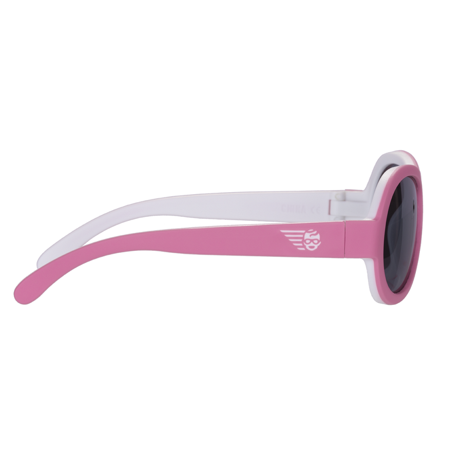Babiators Original Two Tone Sunglasses Classic 3-5 Yr BAB 206 - Trickled Pink