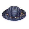 Wallaroo Hats Breton Women's Hat BRE - Navy
