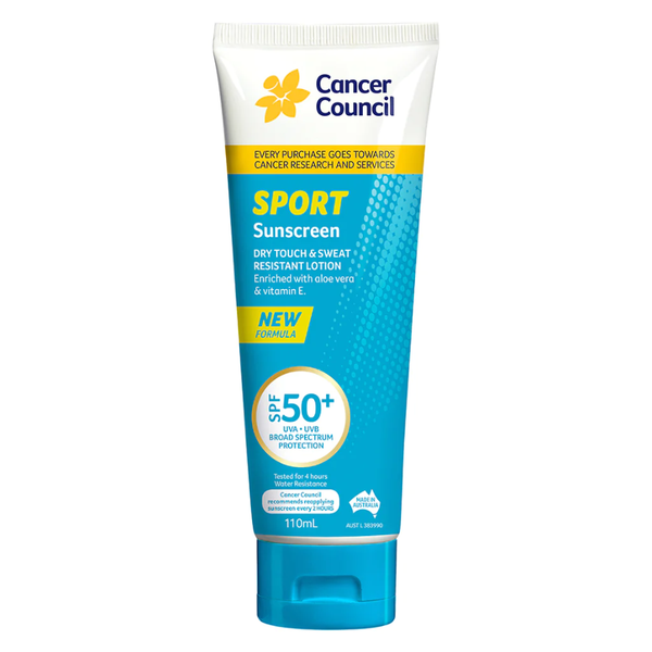 Products Cancer Council Australia Sport SPF50+ Sunscreen 1300 110ml