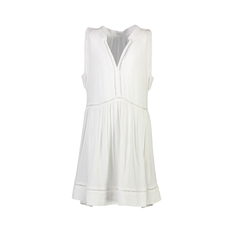 Snapper Rock White Beach Dress G17020- White
