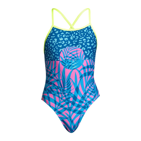 Funkita Girls Twisted One Piece One Piece FKS001G - Jungle Fever