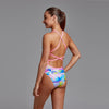 Funkita Girls Strapped In One Piece FS38G- Counting Clouds
