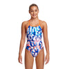Funkita Girls Strapped In One Piece FS38G - Different Strokes