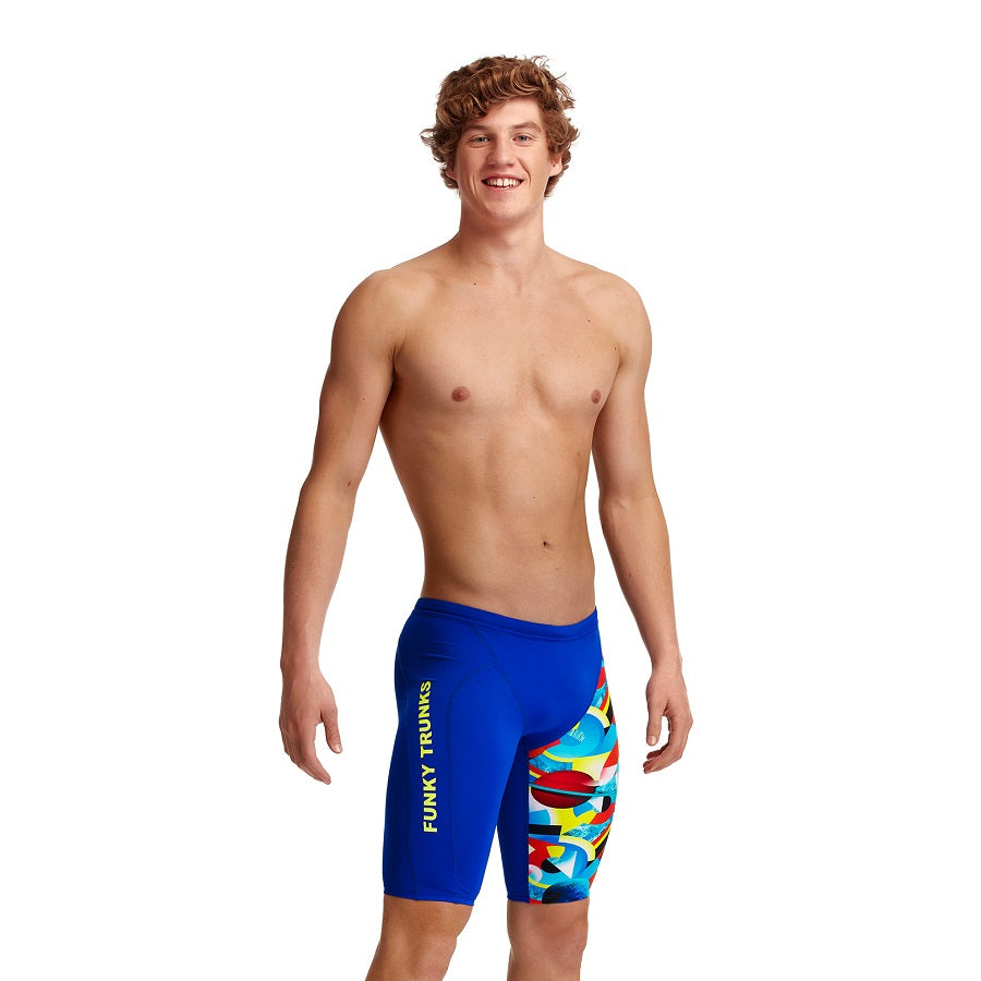 Funky Trunks Mens Training Jammers FT37M- Planet Funky