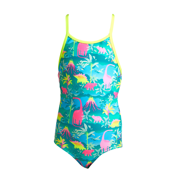 Funkita Toddler Girls Printed One Piece FG01T - Prehistoric Party