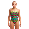 Funkita Womens Strapped In One Piece FKS034L - Speed Cheat