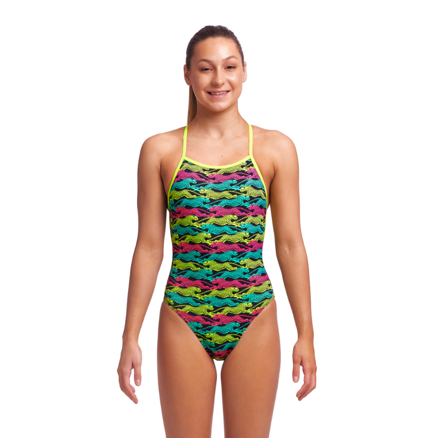 Funkita Girls Strapped In One Piece FKS034G - Speed Cheat