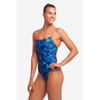 Funkita Womens Strapped In One Piece FS38L - Deep Blue