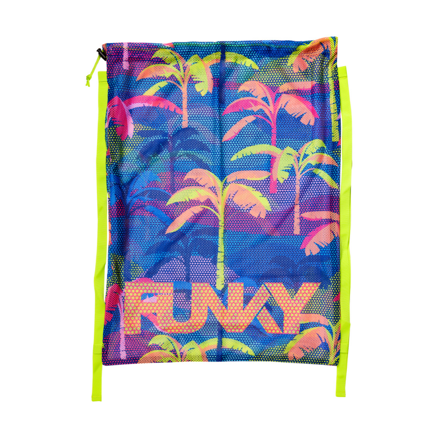 Funky Mesh Gear Drawstring Bag FYG010N - Palm A Lot