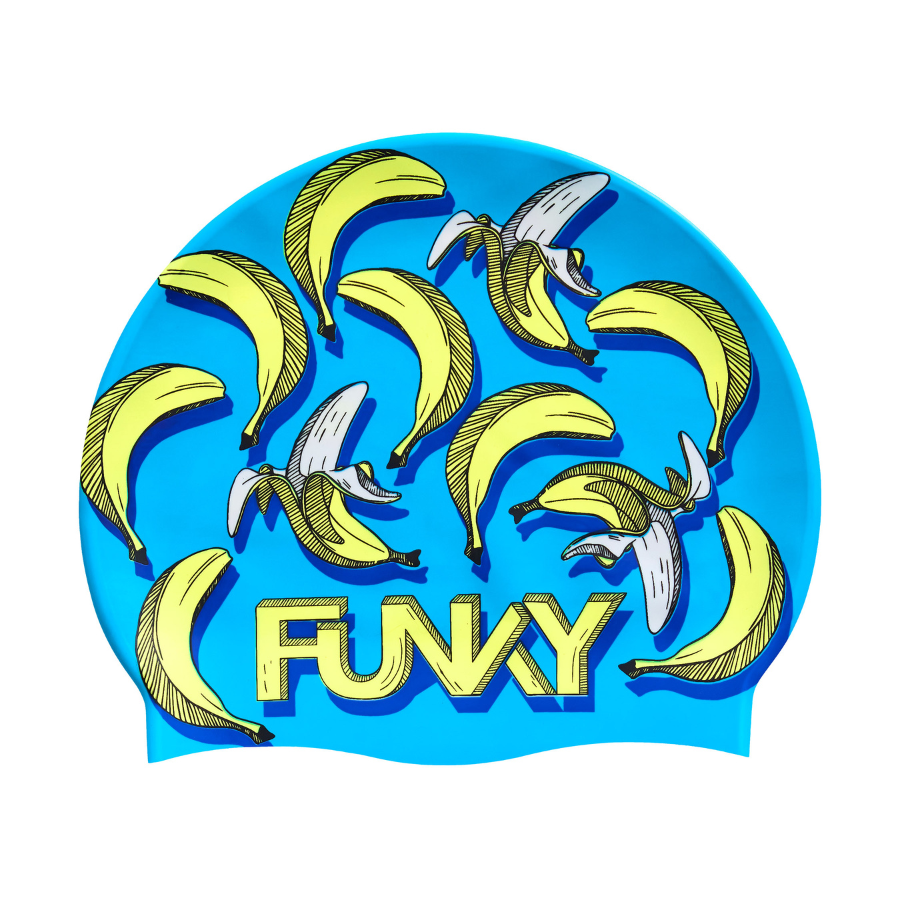 Funky Silicone Swimming Cap FYG017N - B1