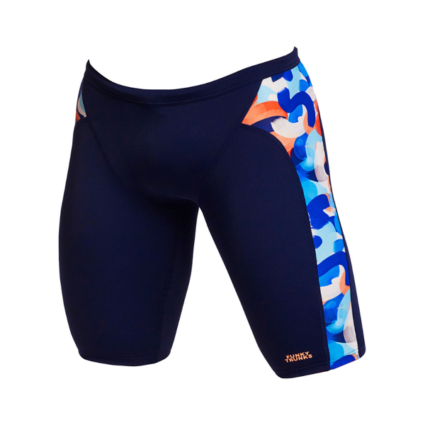 Funky Trunks Mens Training Jammers FT37M - Wet Paint