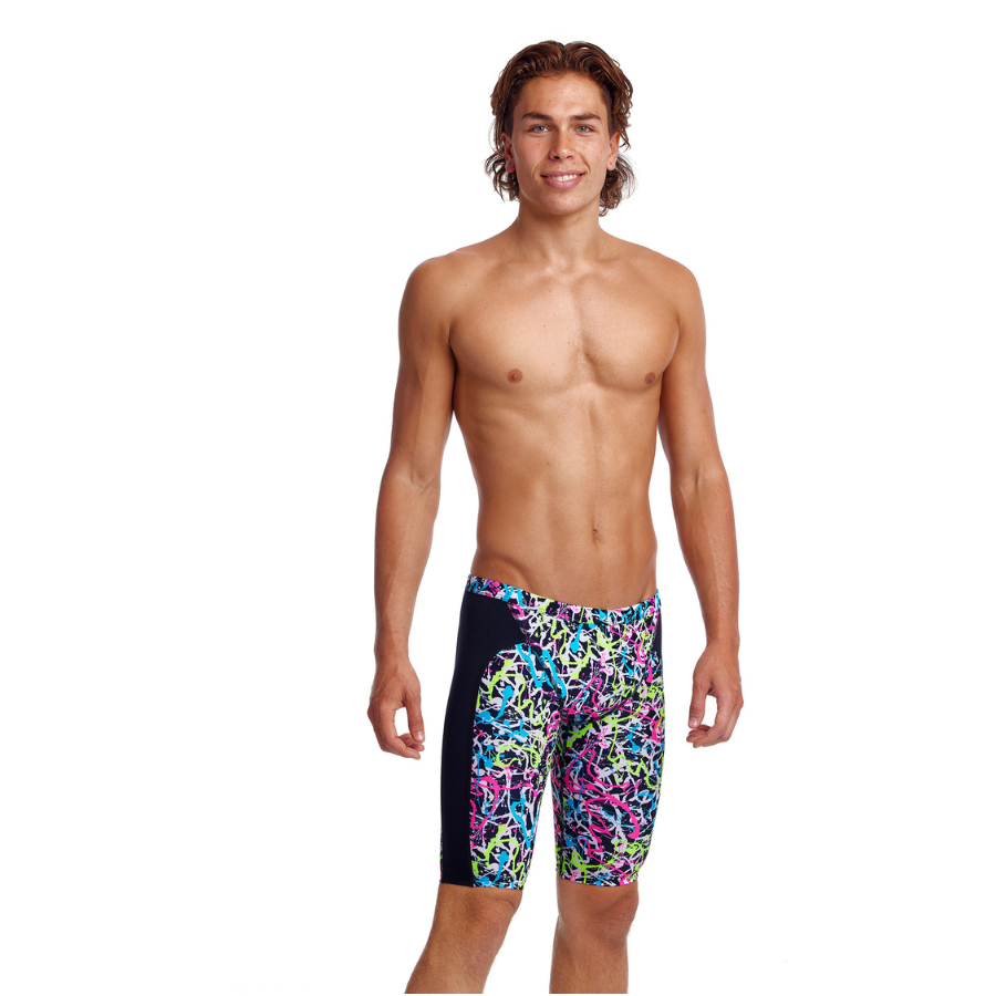 Funky Trunks Mens Training Jammers FT37M- Messed Up