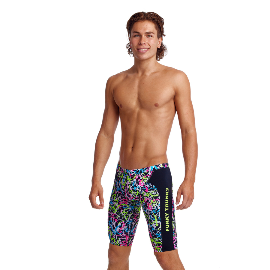 Funky Trunks Mens Training Jammers FT37M- Messed Up